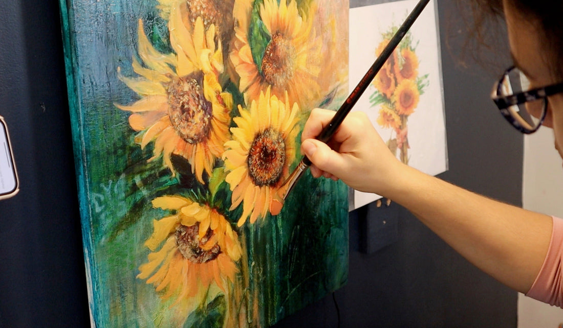 Embracing the Warmth of Nature's Glow with Sunflowers