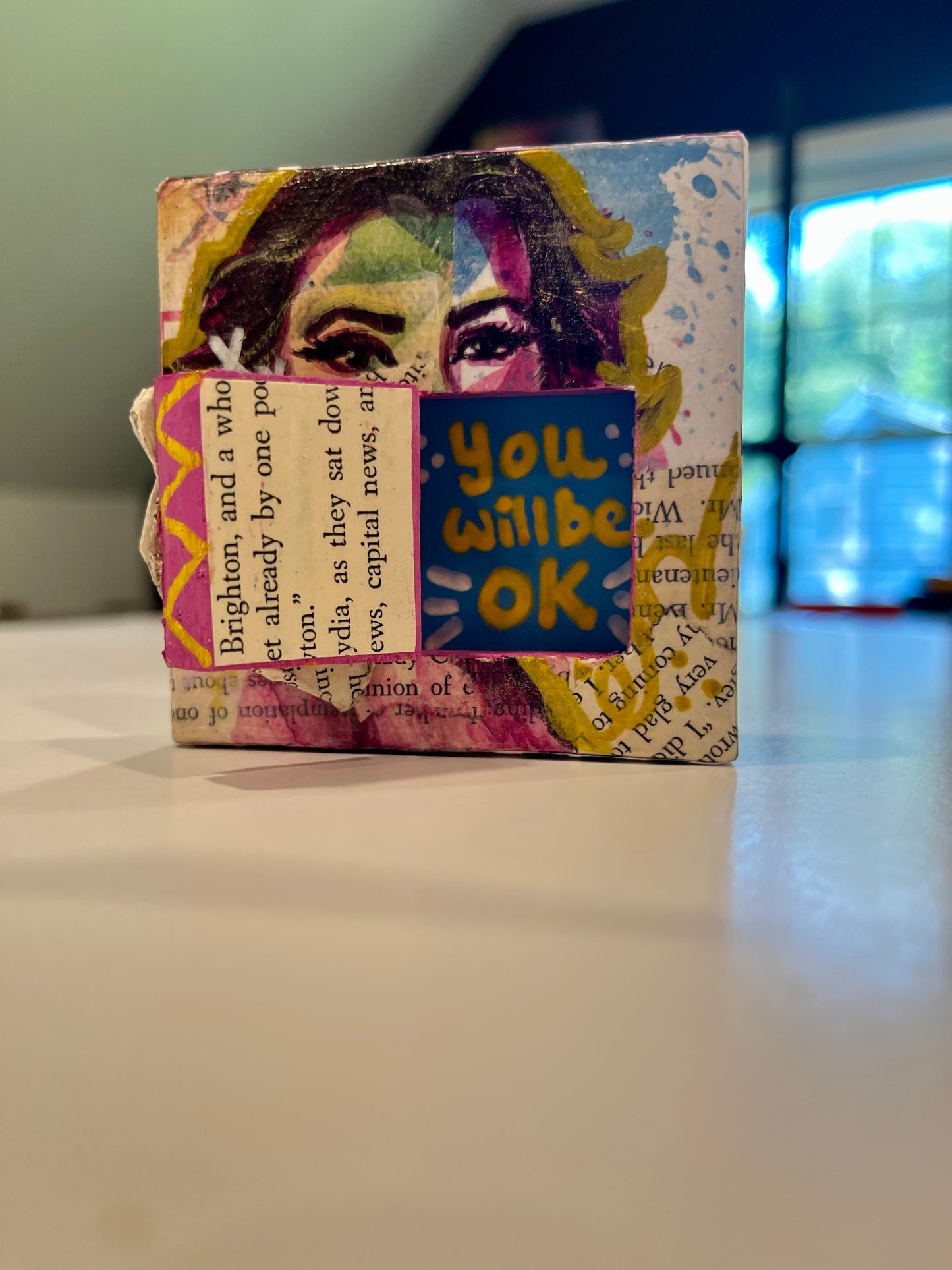 You Will Be OK Hidden Secret Door Painting