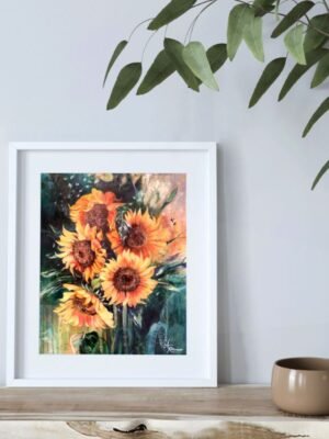 sunlit bliss fine art print