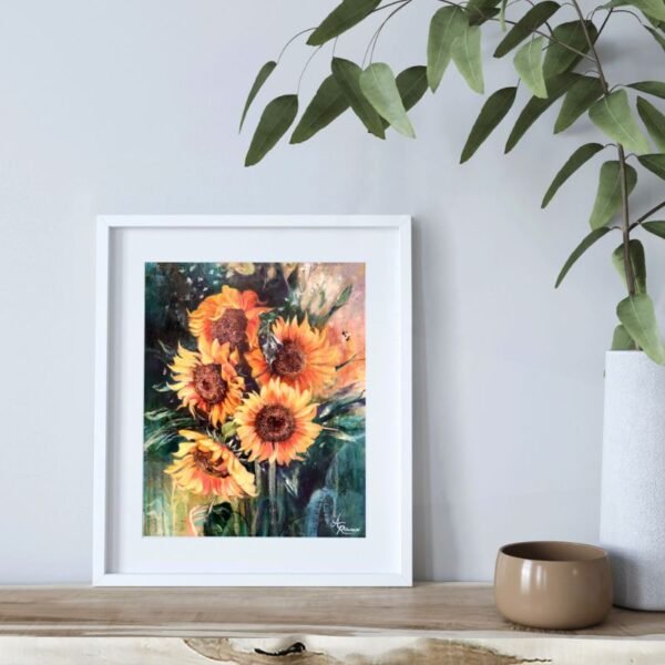 sunlit bliss fine art print