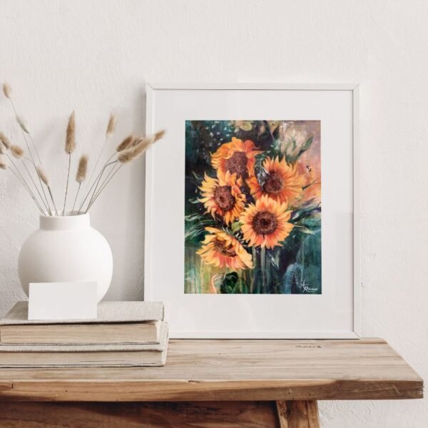 sunlit bliss fine art print