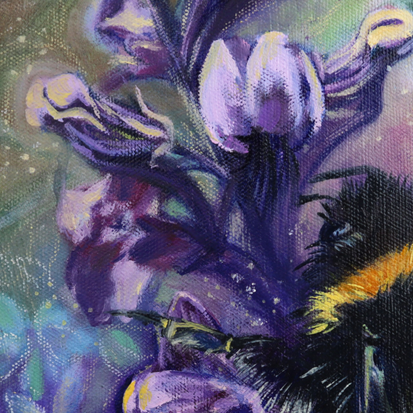 dancing in the flowers