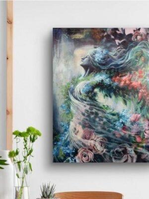 bringer of spring canvas print