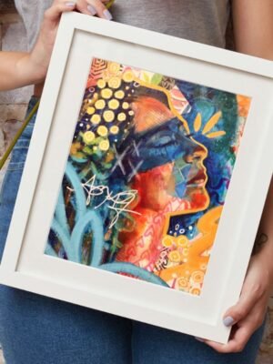 her inner magic fine art print