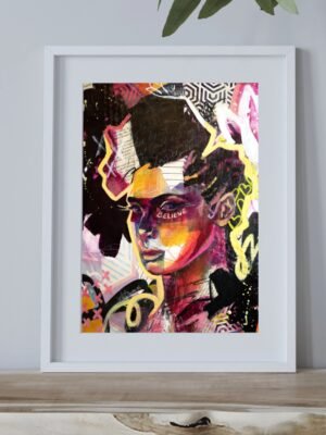 believe fine art print