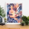 blue divine fine art print