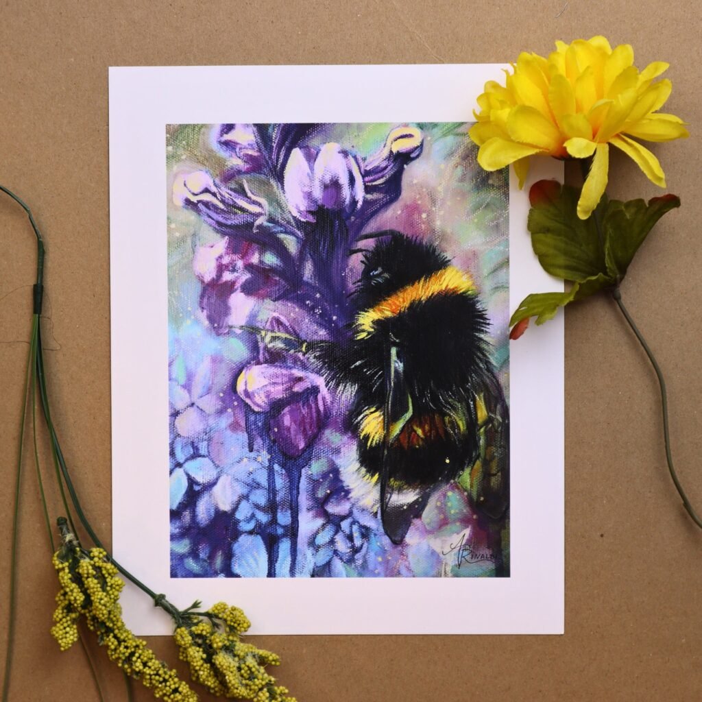 dance in the petals fine art print