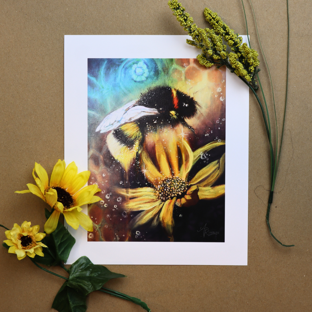drinking sunshine fine art print