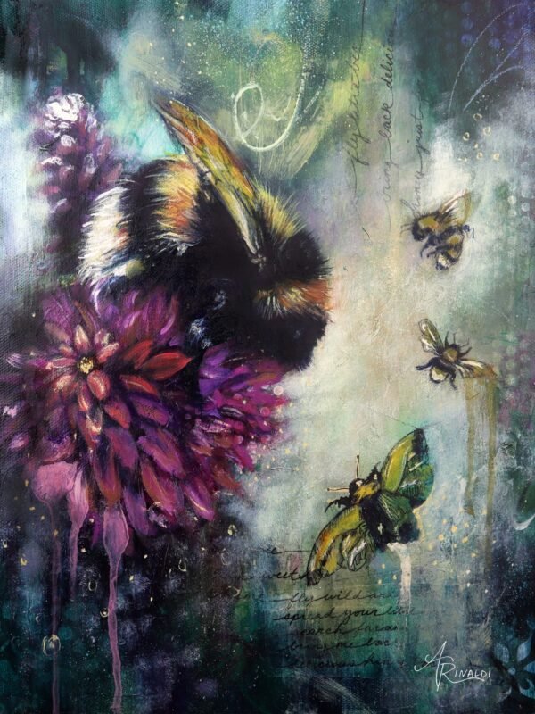 fly little bee fine art print fly little bee fine art print