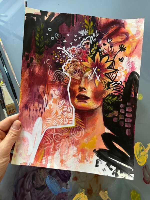 “grow” painting study