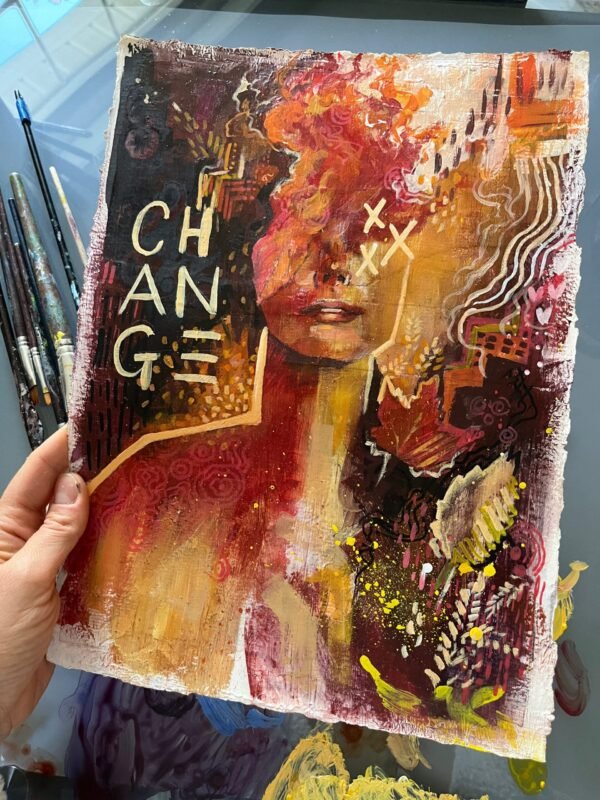 “change” painting study