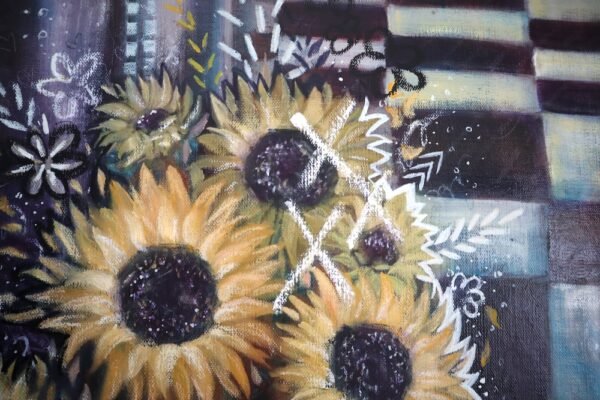 "her bounty overfloweth" original oil painting