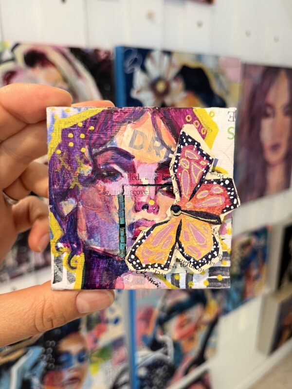 you are loved secret door painting