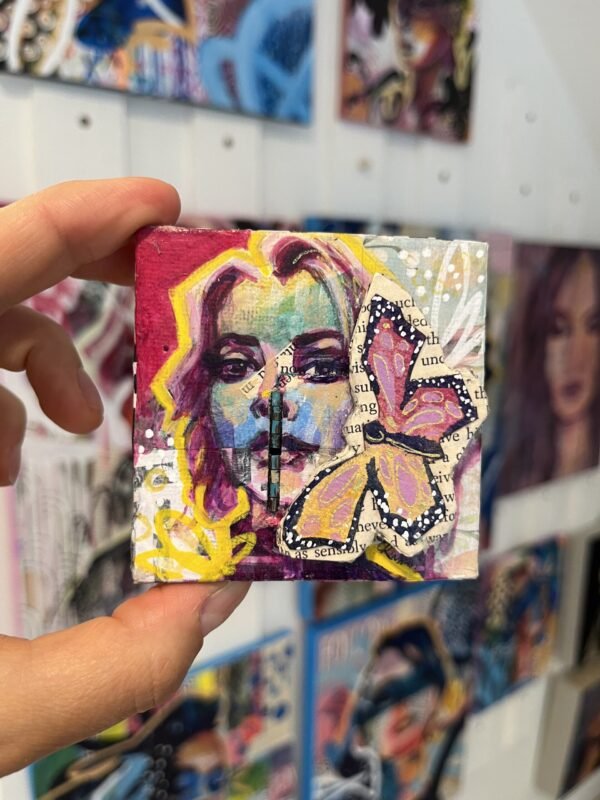 you are worthy secret door painting