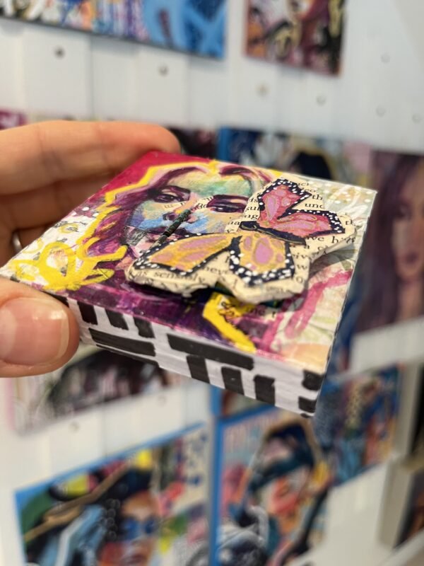 you are worthy secret door painting