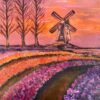 lilac windmill paper study