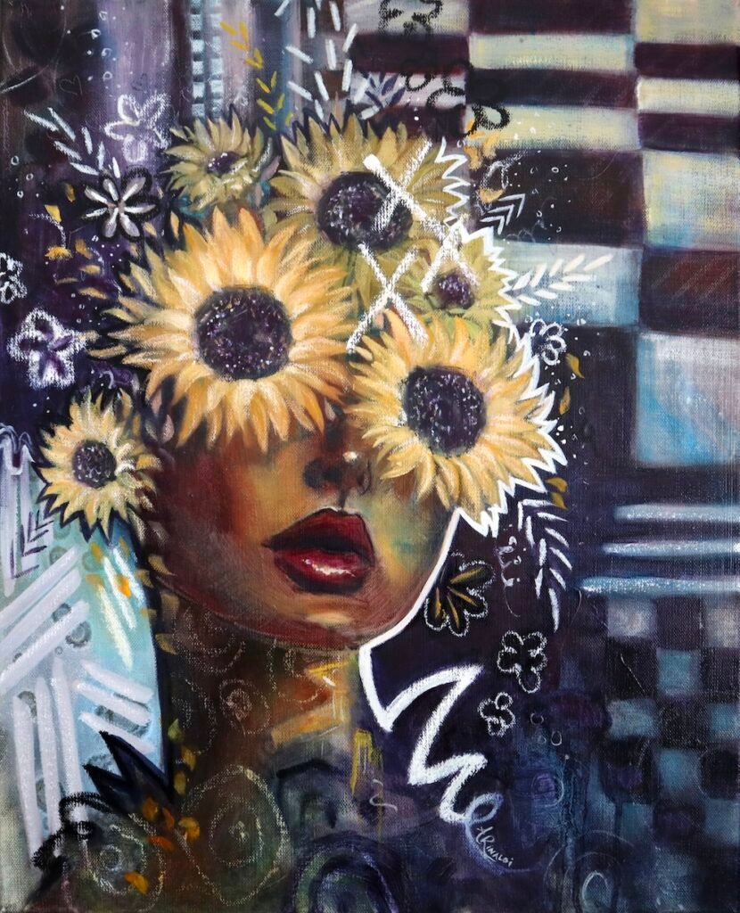 PORTFOLIO "her bounty overfloweth" original oil painting