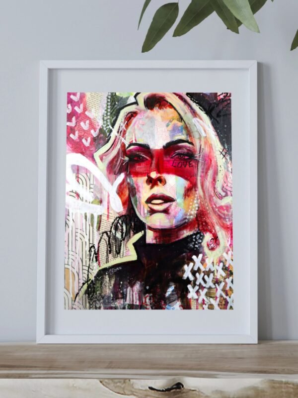 love in all shades fine art print