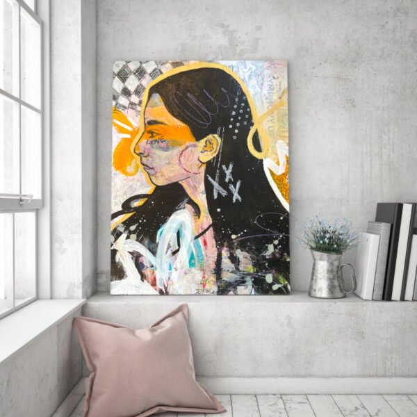 love #2 canvas print