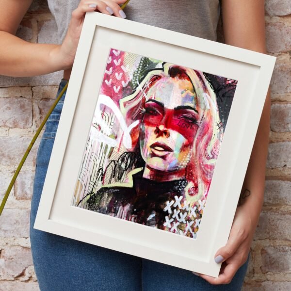 love in all shades fine art print