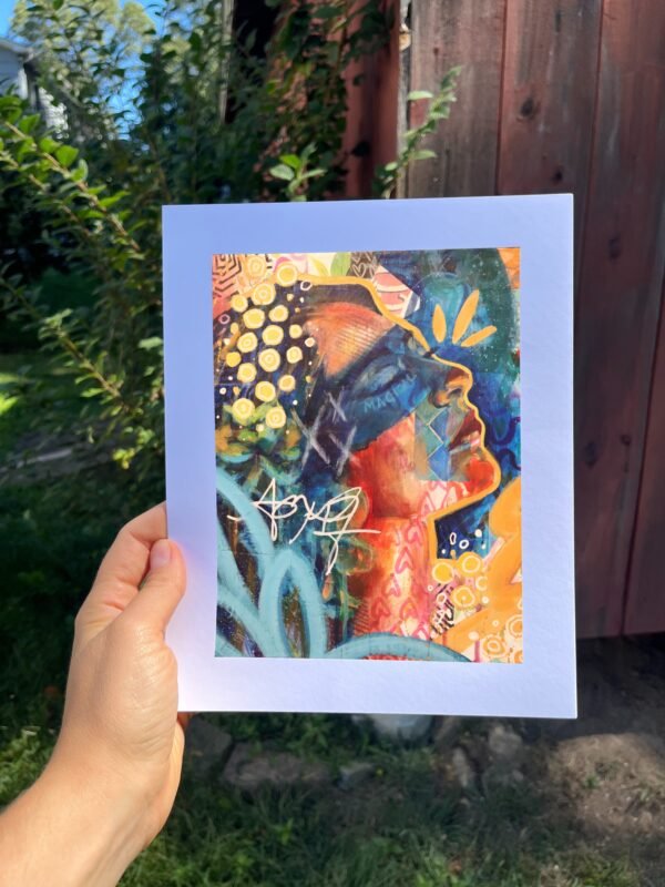 her inner magic fine art print