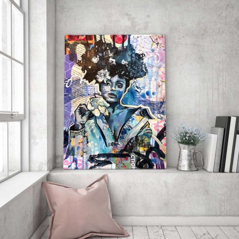shine canvas print