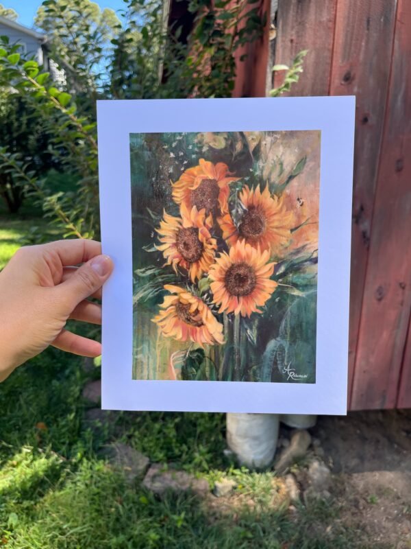 sunlit bliss fine art print