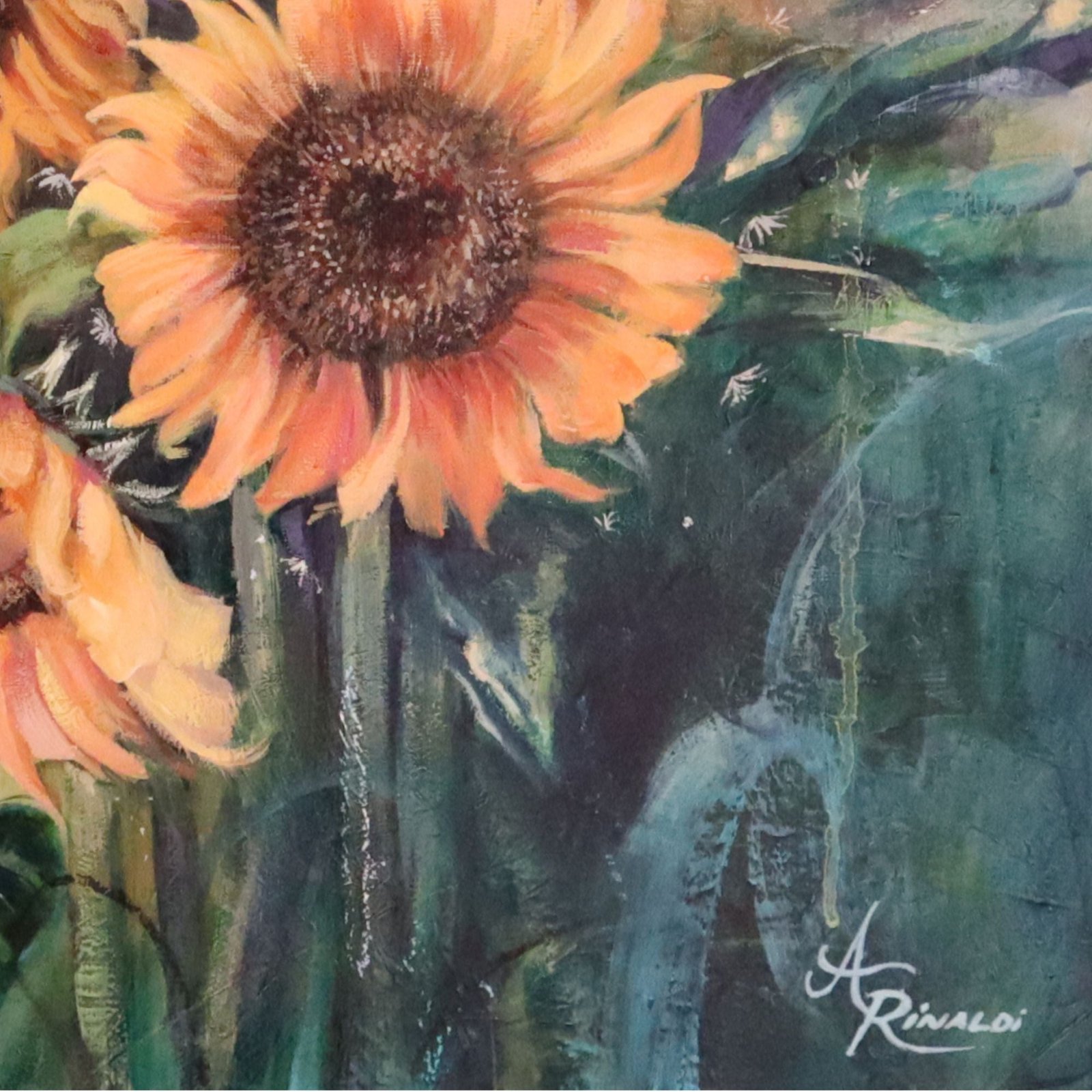 sunlit bliss canvas print