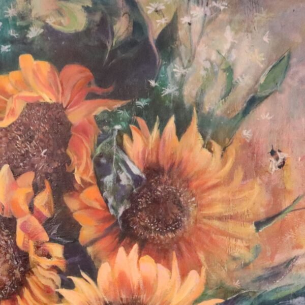 sunlit bliss canvas print