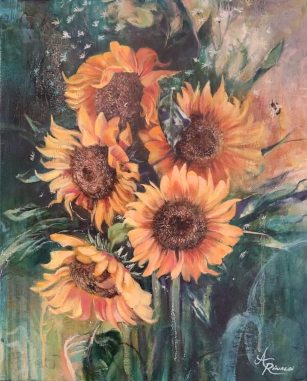 sunlit bliss canvas print