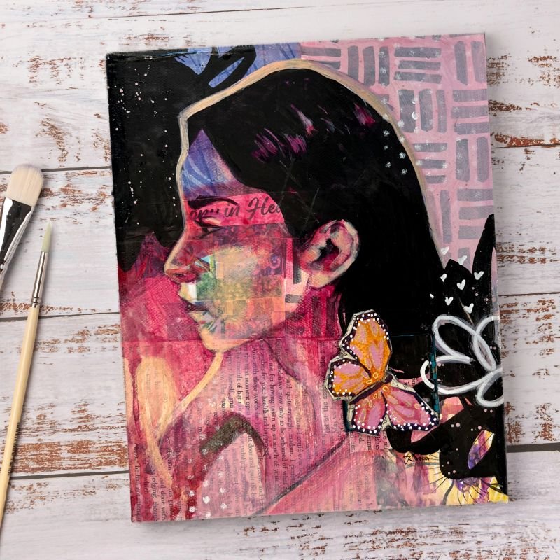 you will be ok hidden secret door painting