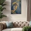 imagination mermaid large painting in room