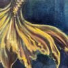 seek large scale mermaid painting close up tail fin