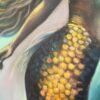 wonder large scale mermaid painting close up