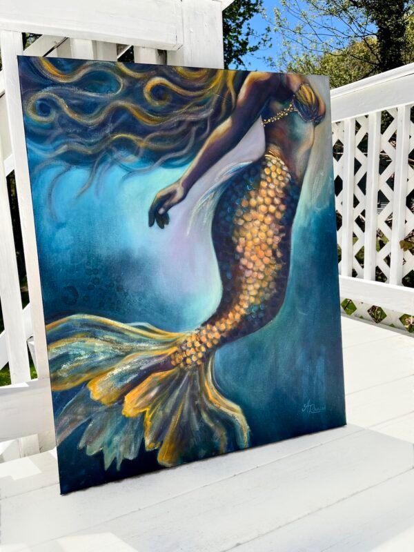 wonder mermaid painting