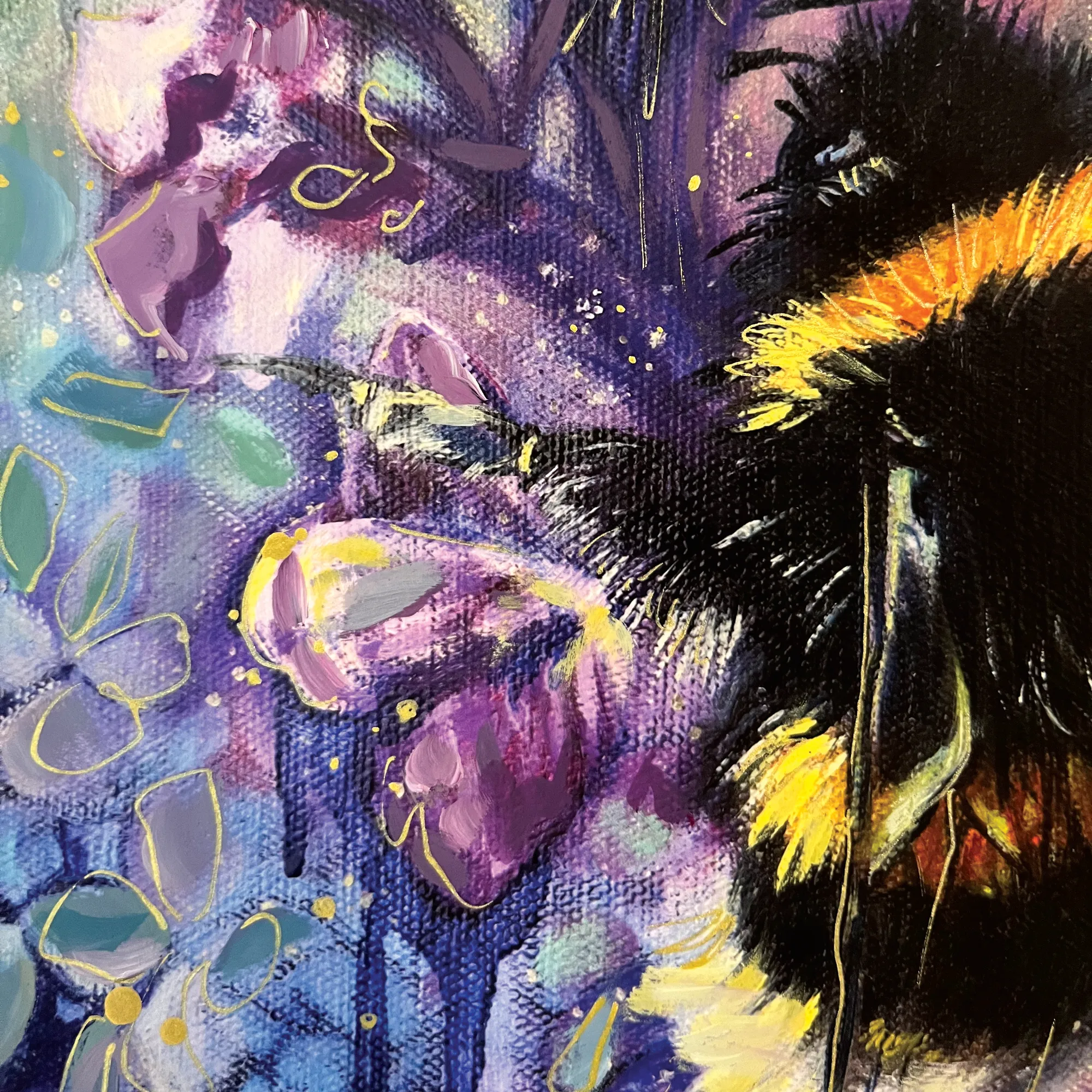 dance in the petals closeup