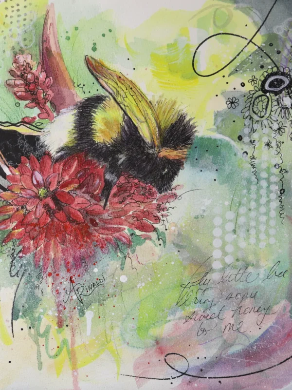 flylittlebee watercolor artprint forweb flylittlebee watercolor artprint forweb