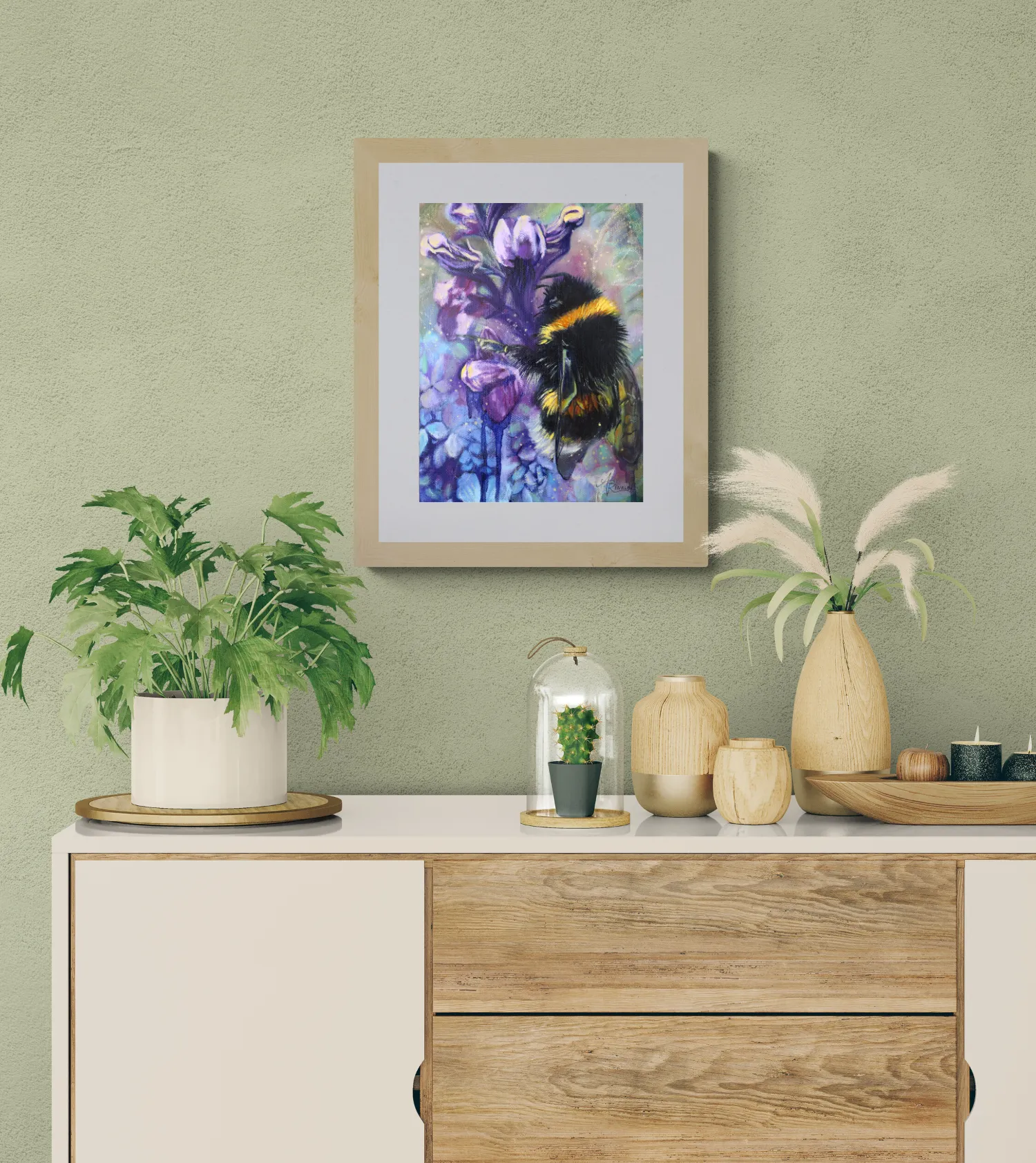 danceinpetals framed 11x14