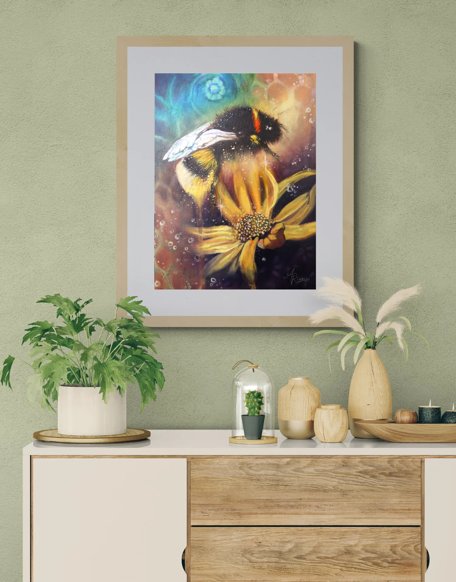 drinkingsunshine framed 18x24